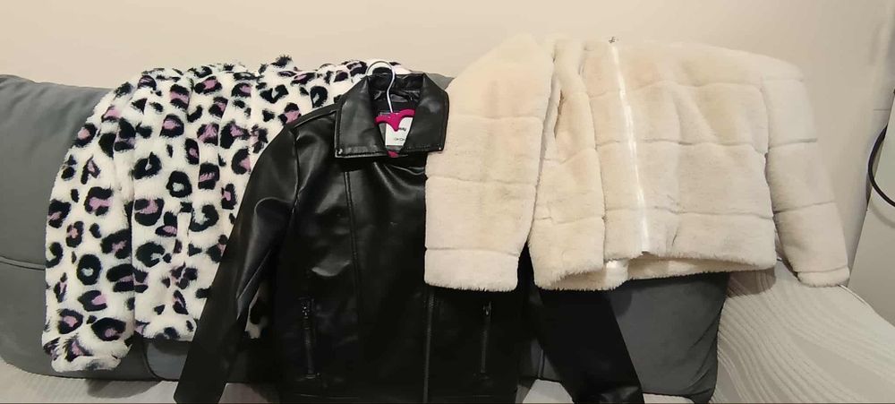 Страхотно кожено яке и две плюшки