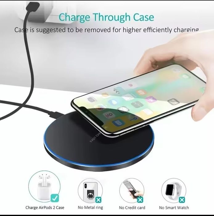 Încărcător wireless universal pentru telefon mobil