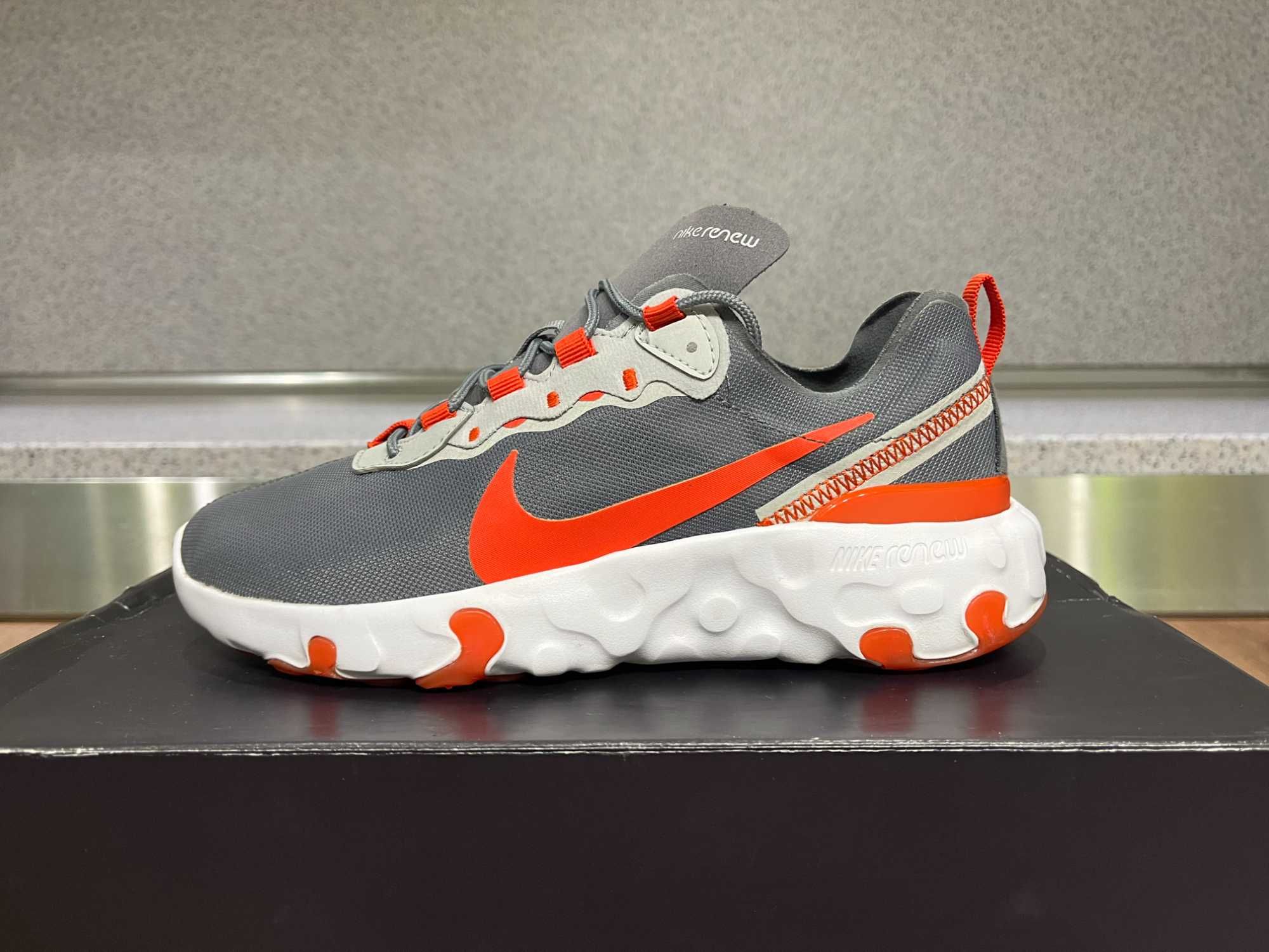 ОРИГИНАЛНИ *** Nike Renew Element 55  Particle Grey/Track Red