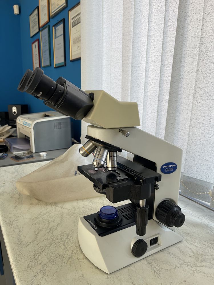 Olimpus CX21 microscope