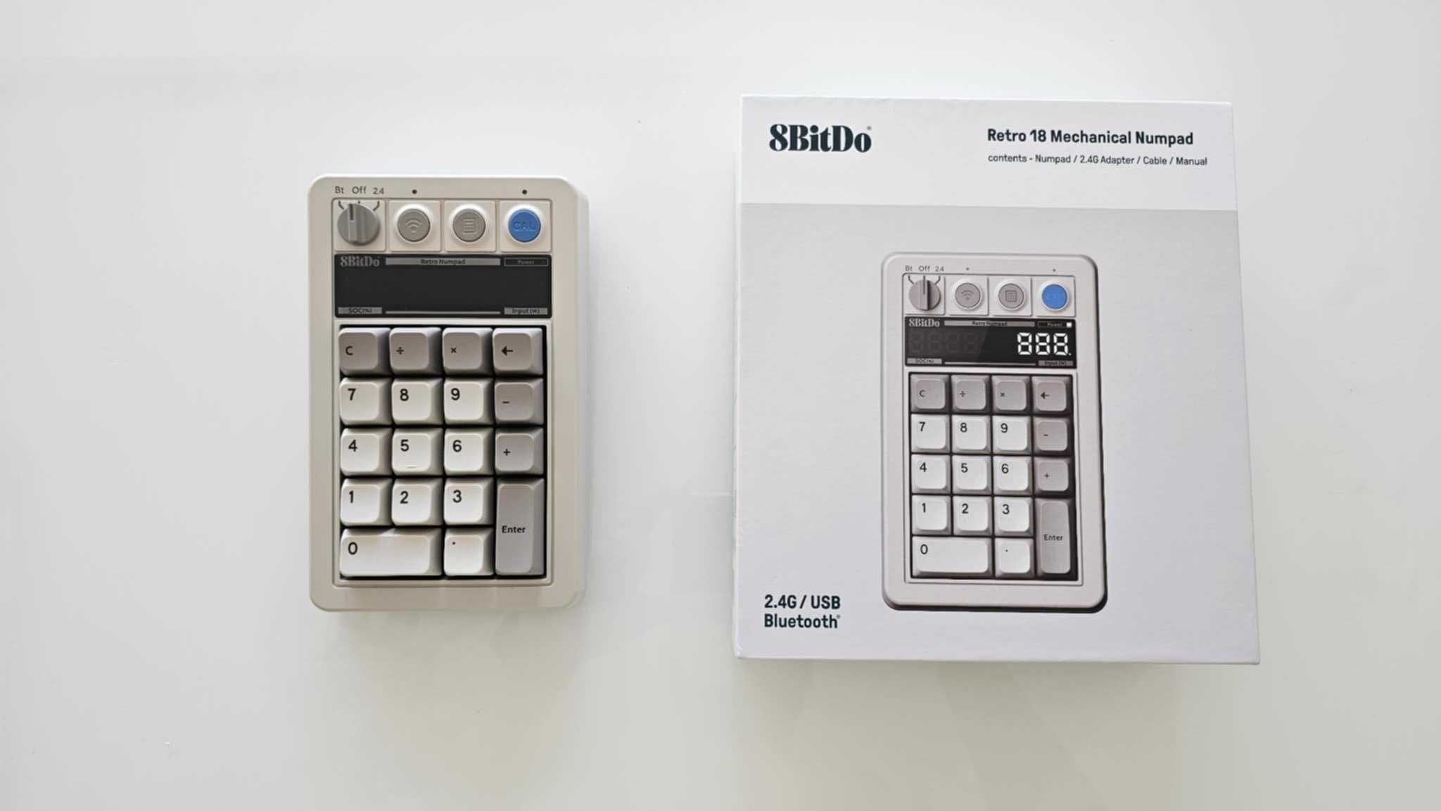 8BitDo Retro 18 Mechanical Numpad/ Механичен нъмпад