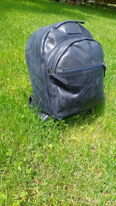 Городской кожаный рюкзак