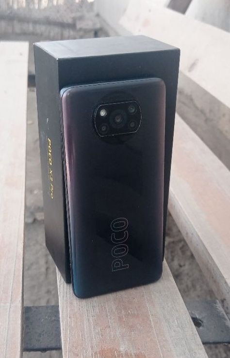 POCO X3 Pro 128gb ram 6+2  sotiladi sastayaniyasi alo karobka polniy k