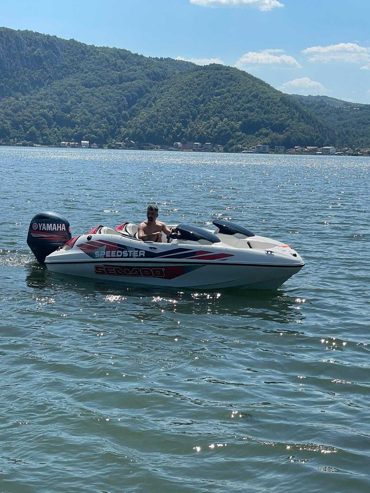 Vand barca Sea Doo Speedster + motor outboard 115 CP + peridoc