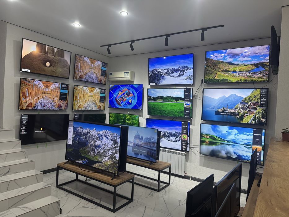 Kaspi Жума 0-0-24 Телевизор Samsung Smart Tv,4К, Доставка,Гарантия