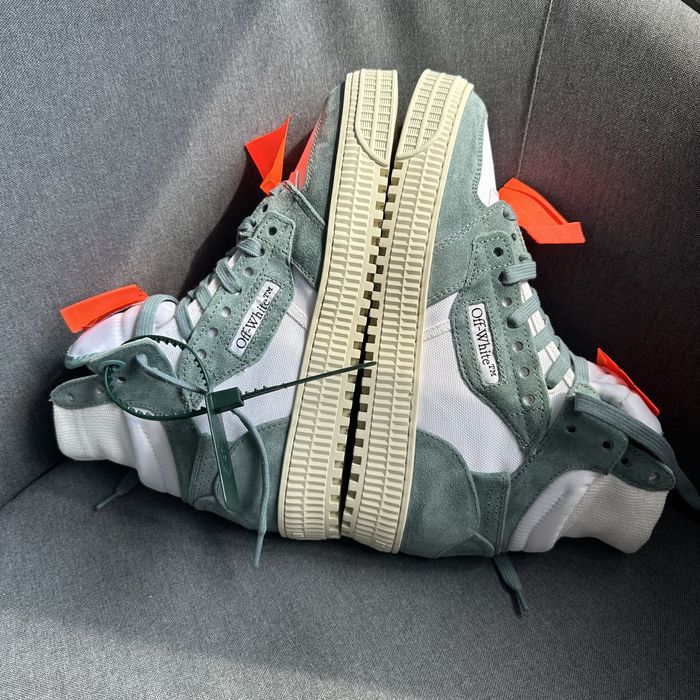Off-White Off-Court 3.0 Suede Canvas Verde