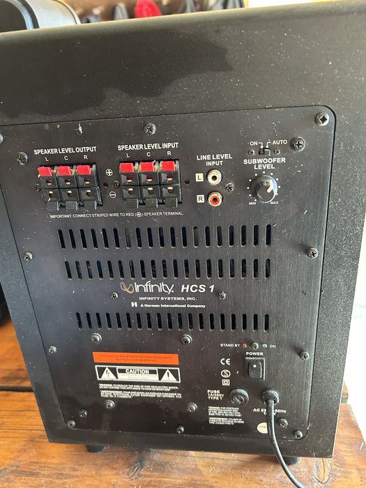 Vand boxe jbl monitor one si bass activ infinity