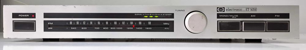 Elite ET 5050 muzica tuner analog
