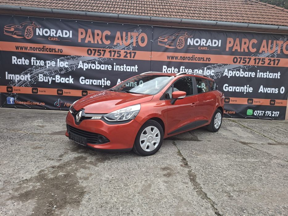 Renault clio 2014 dci RATE FIXE CU AVANS 0 GARANTIE 1 AN