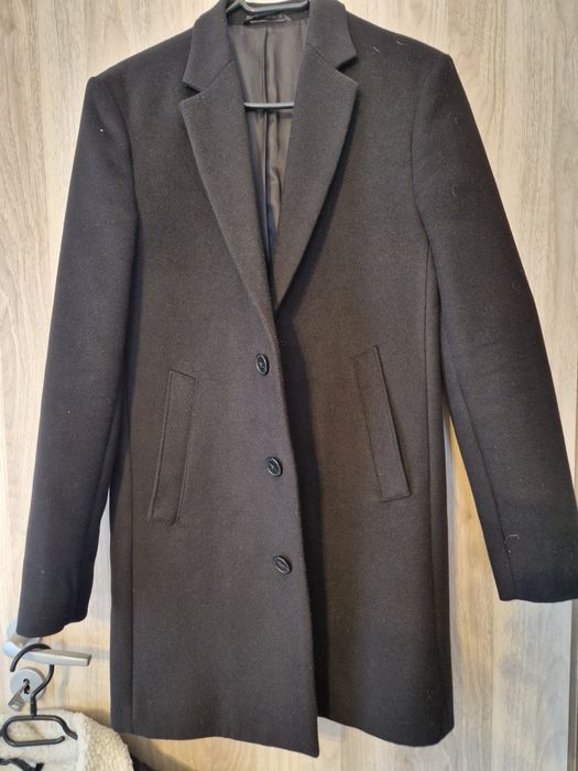 Palton Bărbați Negru