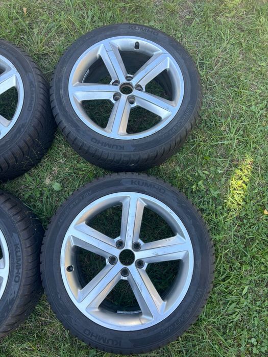 Jante 5x112 Audi Q3 Q5 WV Golf Tiguan Seat Skoda +anv iarna 245 45 18