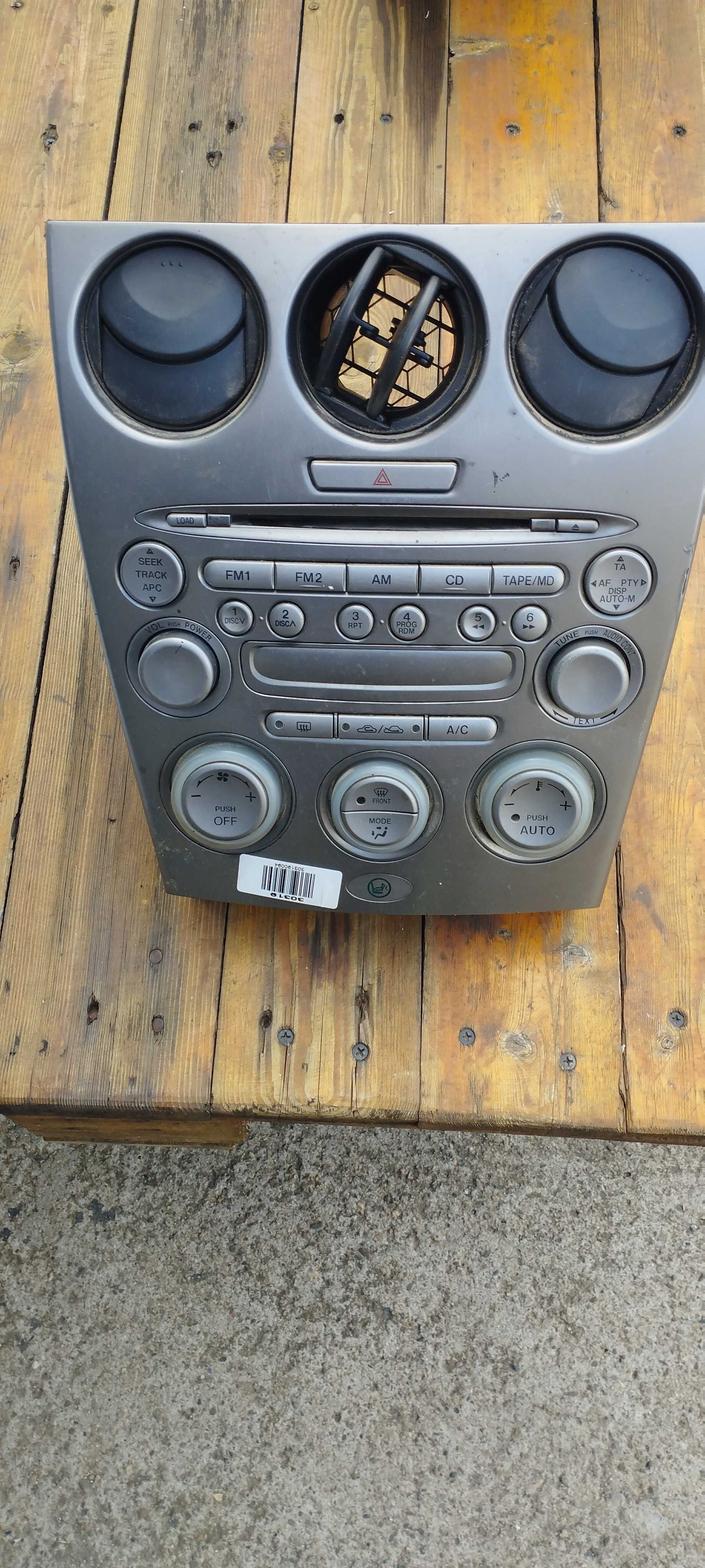 Мазда 6  CD+Radio+климатик панел
