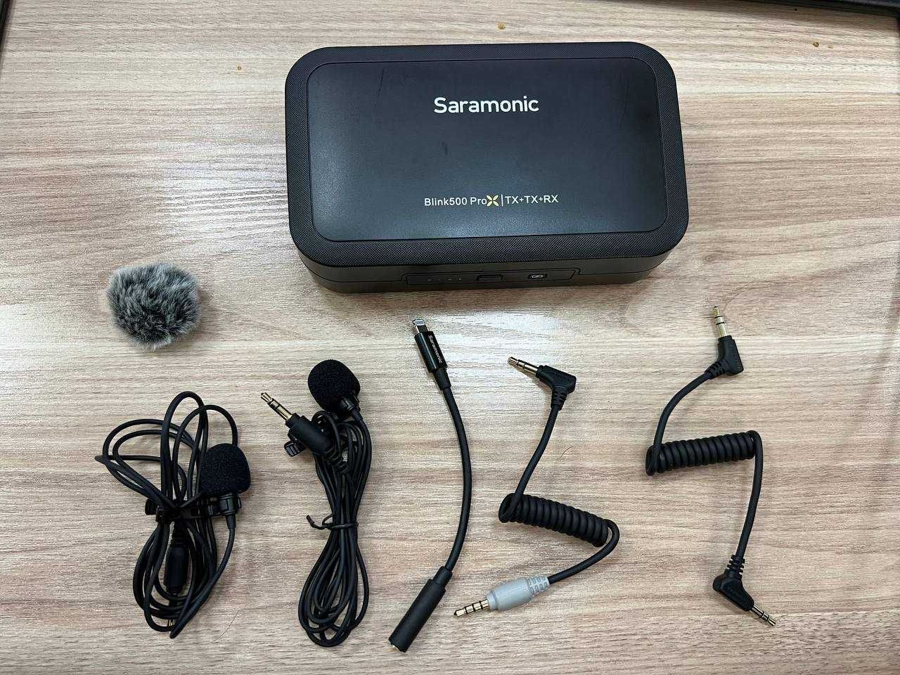 Беспроводной петличный микрофон Saramonic Blink500 ProX B2R,