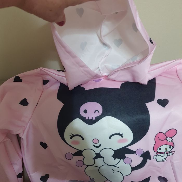 Hanorac cu gluga pentru fetite, 11-12 anisori