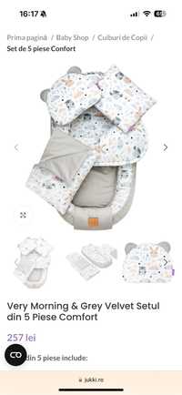 Vand pachet 2 babynest si 3 sistem de infasat / sac de dormit