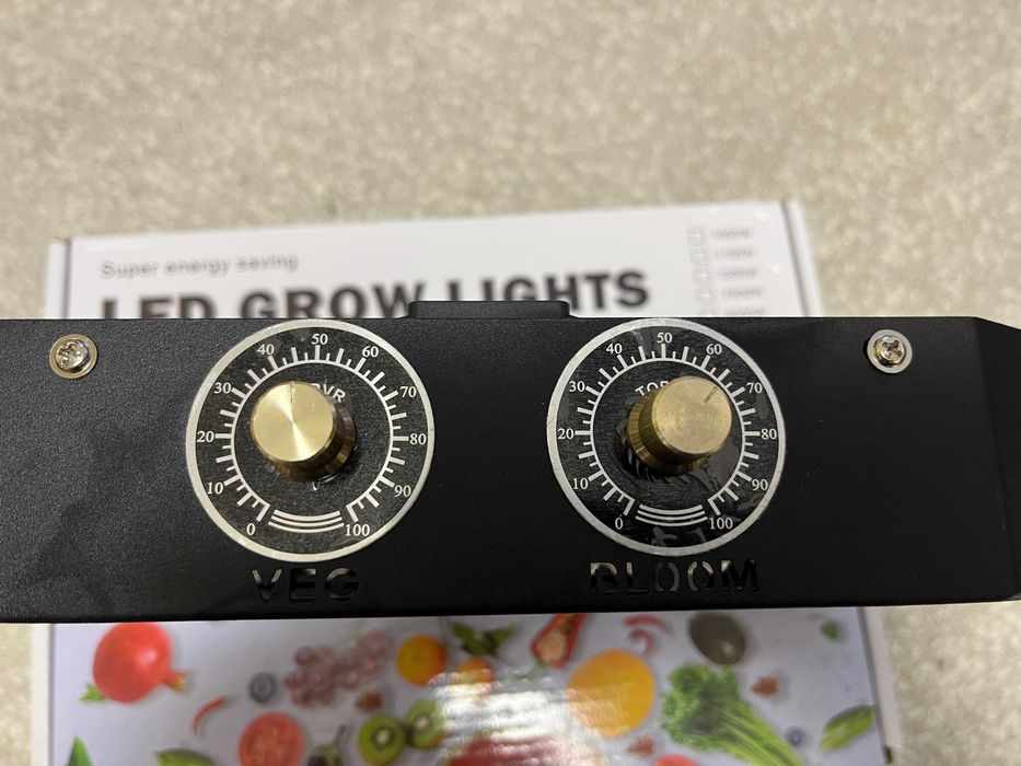 LED лампи 1000W Grow Light за отглеждане на растения фито