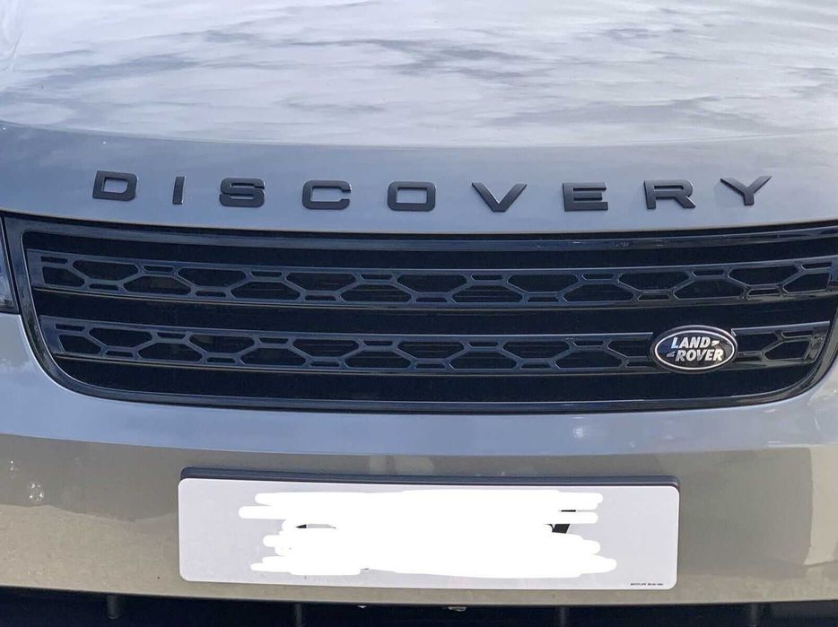 Scris Scrisuri Emblema Embleme Logo Semn Discovery Negru Gri Argintiu