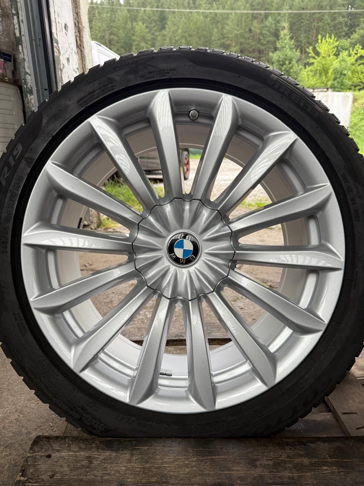 Jante originale BMW seria 7 G11 G12 style 620 cu anvelope 245/45 R19