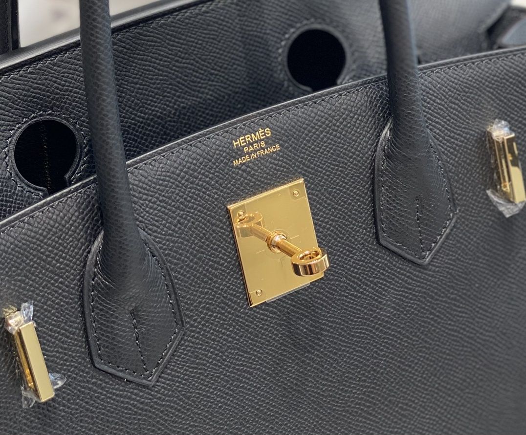 Geanta Hermes Birkin negru, 25,30,35cm, tip Premium