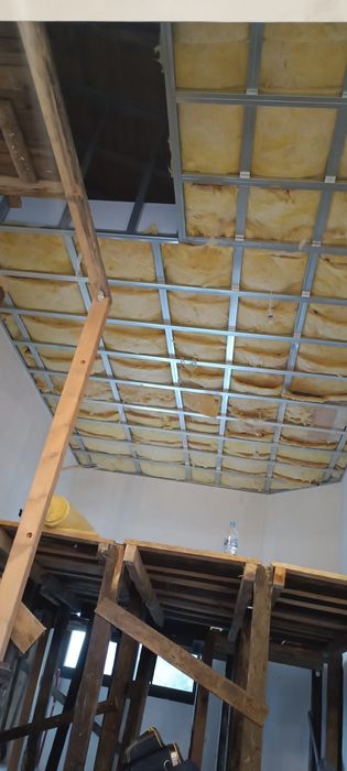 Гипскартон, вътрешна топло изолация,