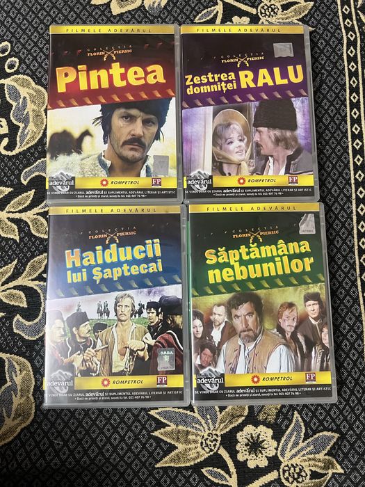 vand serie completa filme MARGELATU si FLORIN PIERSIC