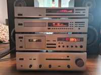 Linie audio YAMAHA  compusă din :Amplificator, Tuner, CD și Deck
