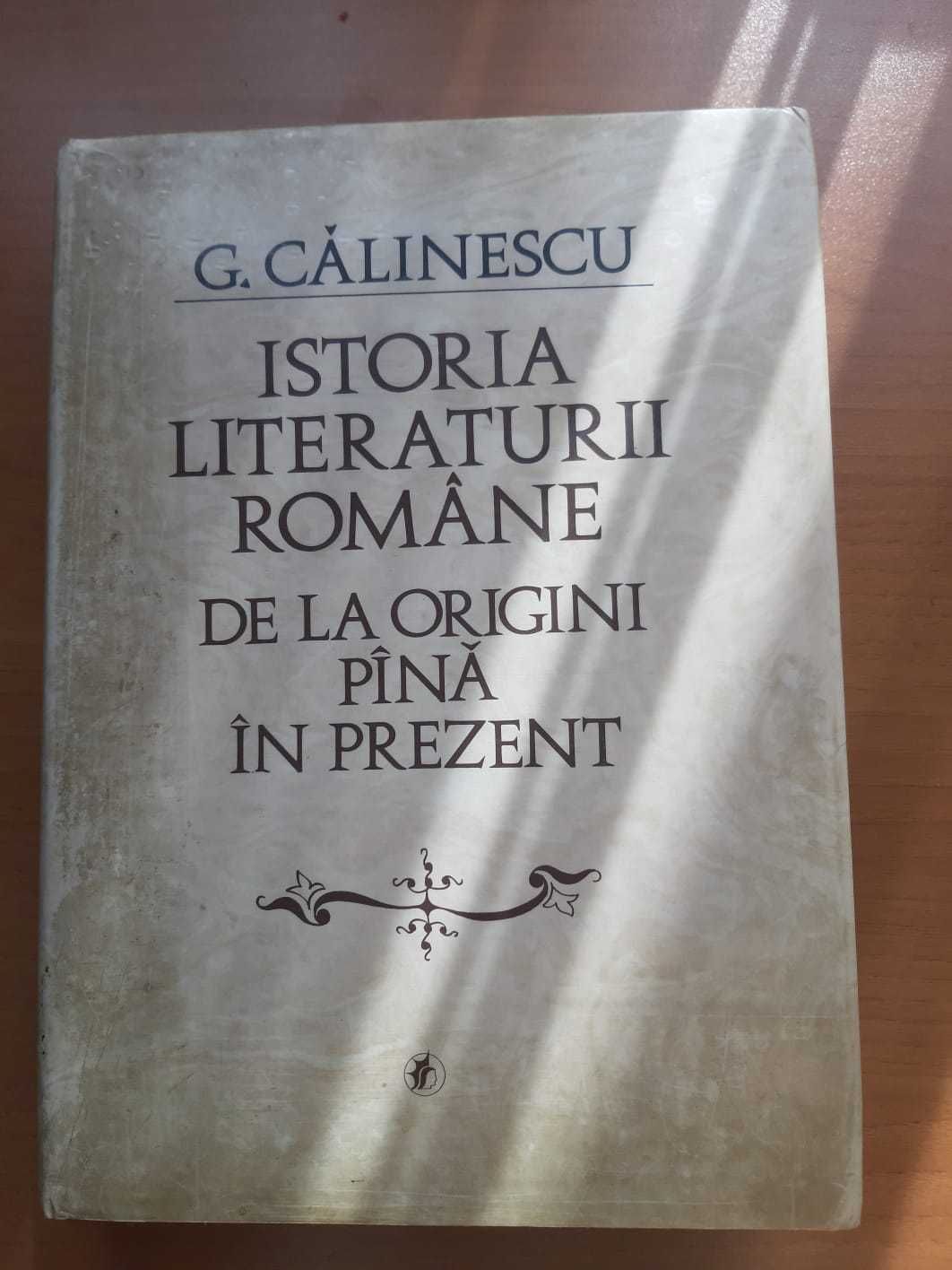 Vand "Istoria literaturii romane de la origini pina in prezent"