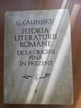Vand "Istoria literaturii romane de la origini pina in prezent"
