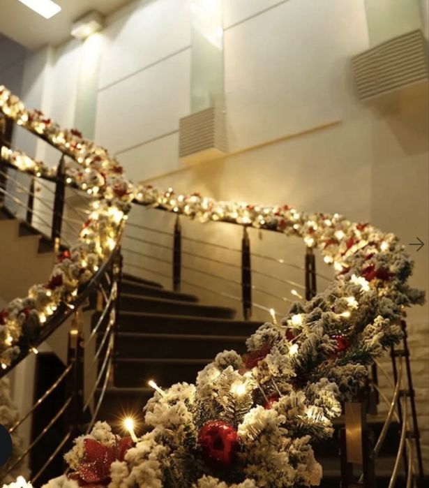 Ghirlanda ninsa brad Premium Kingston 2.7m