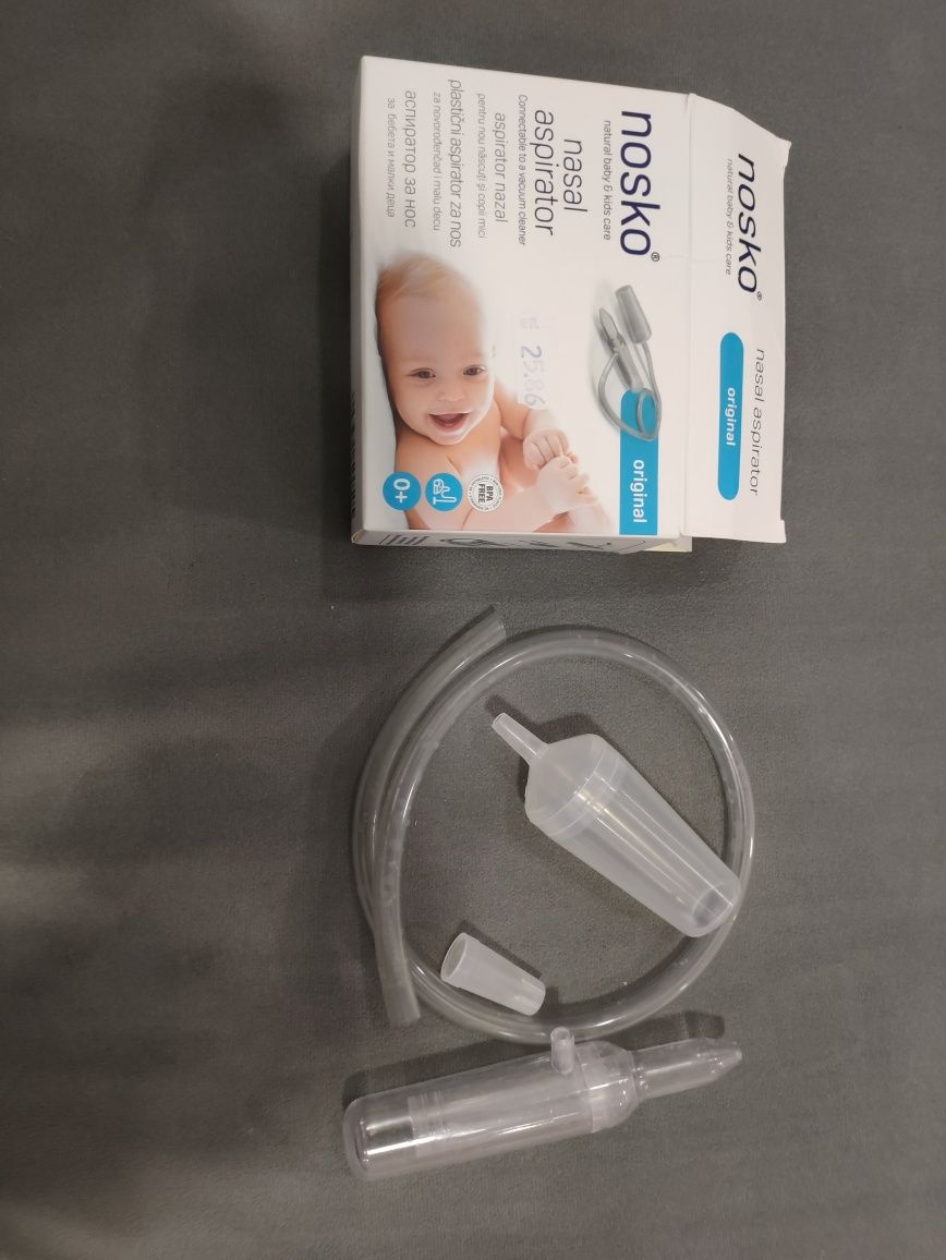 NOSKO BABY Plastic аспиратор за нос за прахосмукачка