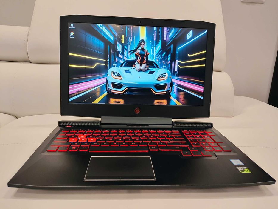 laptop gaming nou HP Omen ,intel core- i7-, video NVIDIA, ram 16 gb