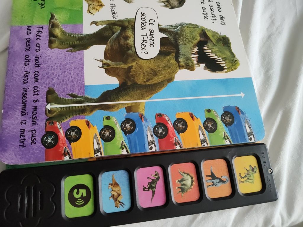Dinozauri - Carte Cu Sunete