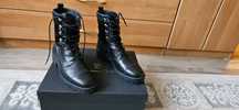 Ghete piele Massimo Dutti