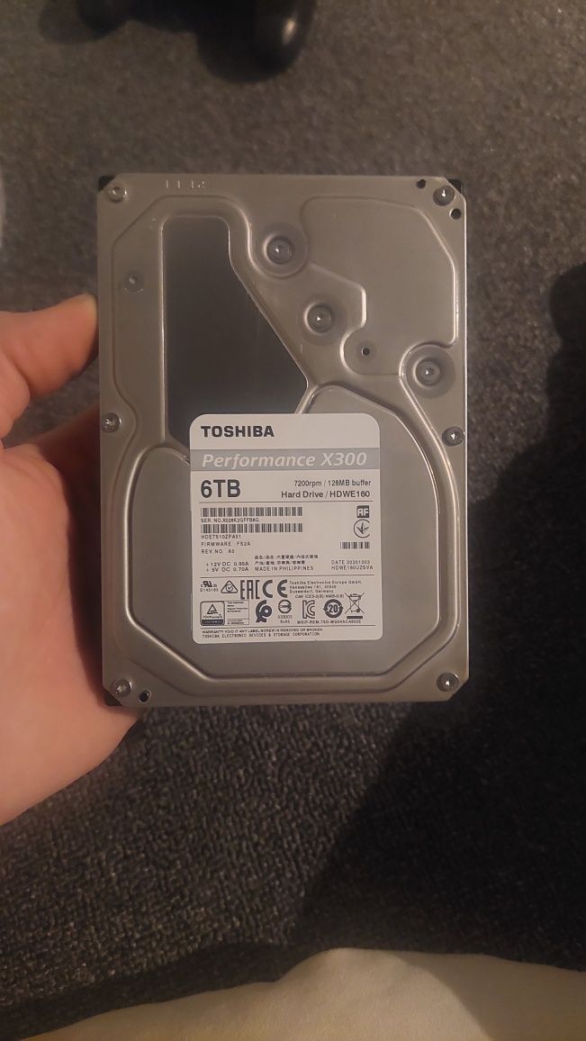 Toshiba performance x300 6 TB