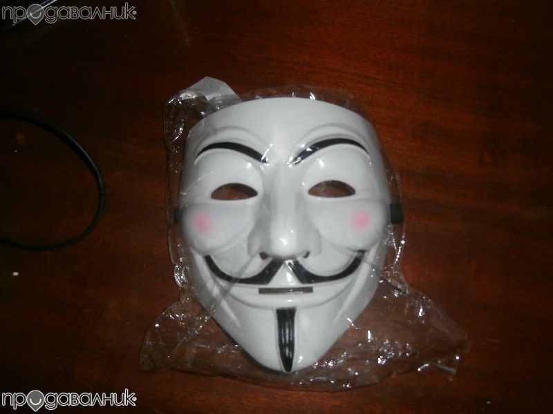 Анонимните маска В като Вендета "V for vendetta" / anonymous