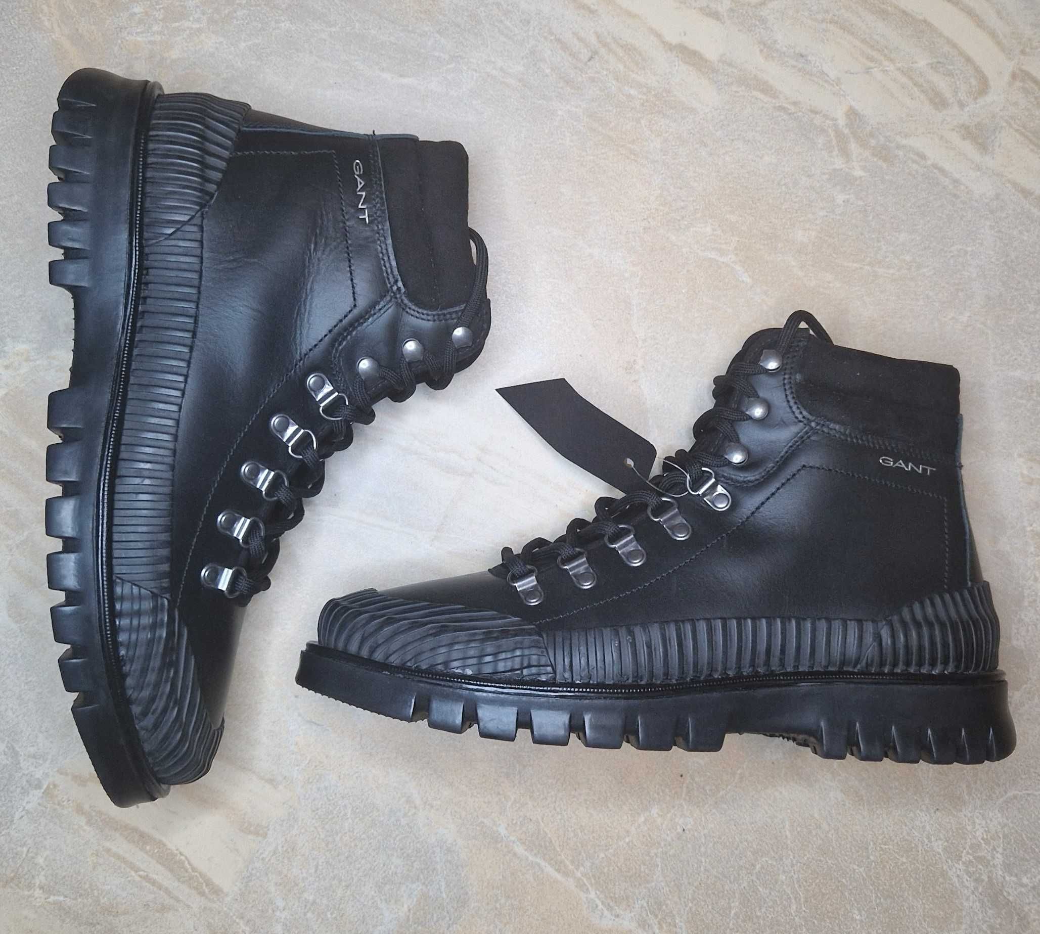 GANT Туристически обувки/боти Nebrada Mid Boot - нови, естествена кожа