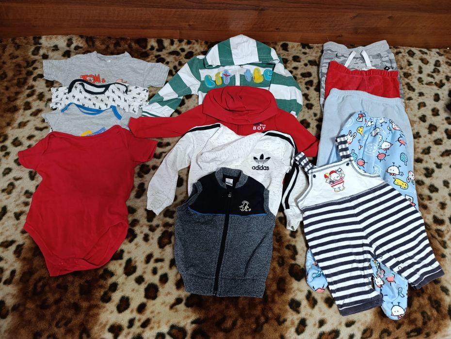 Детские вещи от 0мес до 1 года пакет