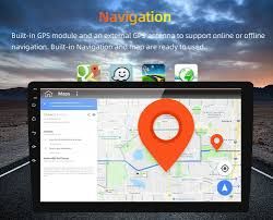 Мултимедия Навигация двоен дин 10 инча  Android 2 din GPS WIFI M.7110G