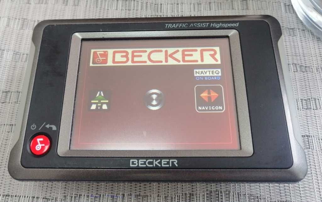 BECKER, Навигация работеща, с карти на европа