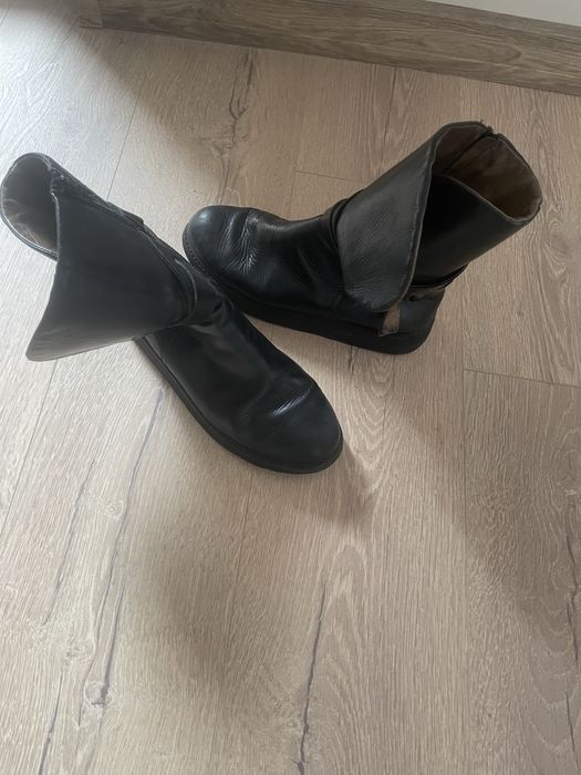 Естествена кожа боти.38номер 25лв