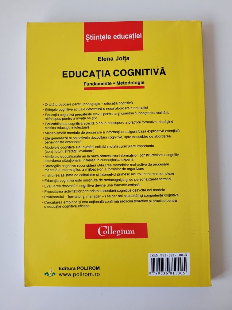 Educatia cognitiva - Elena Joita