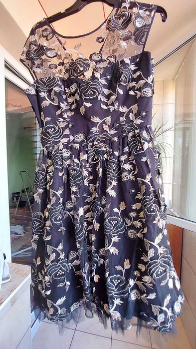 Rochie neagra marimea 40