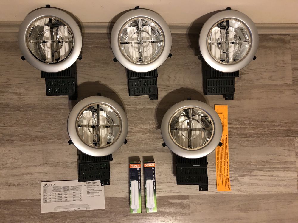 Осветителни тела за вграждане Osram delux 18w