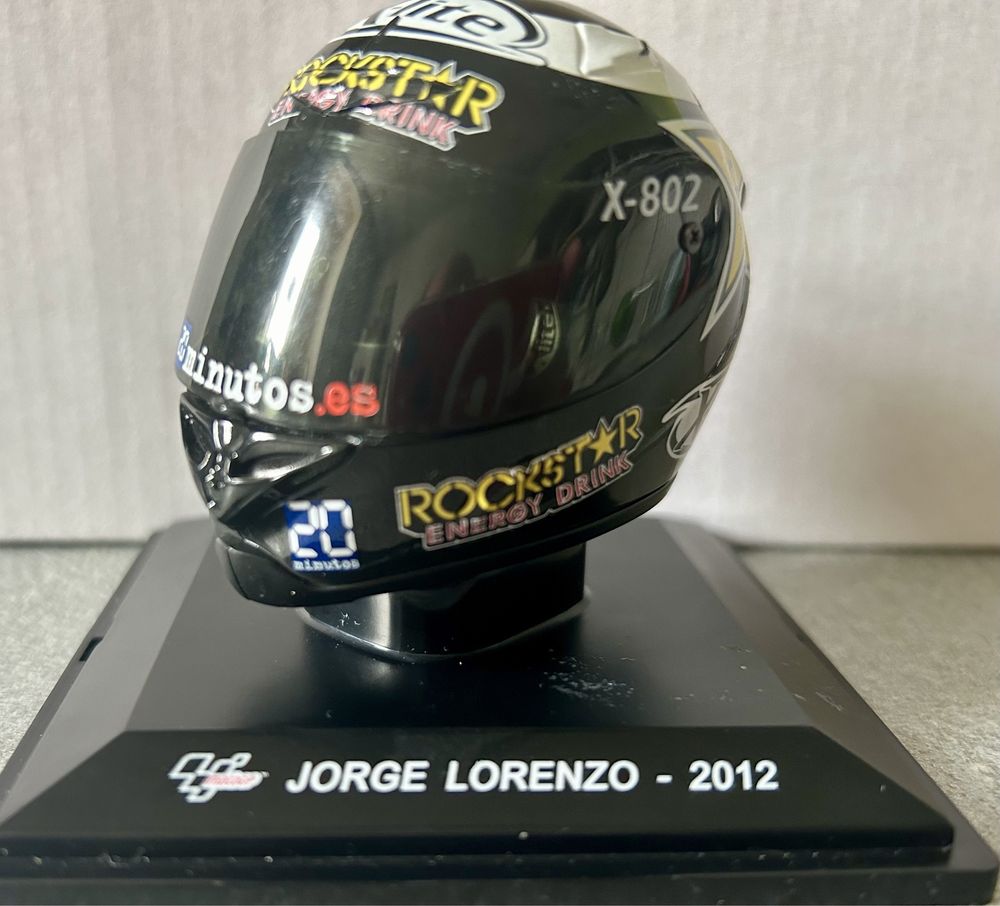 Macheta motogp f1 Casca xlite 802 Lorenzo scara 1/5