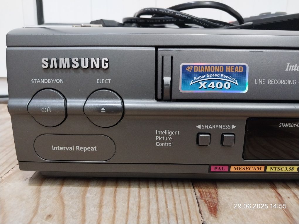 видеомагнитофон samsung sv-150g видео магнитофон