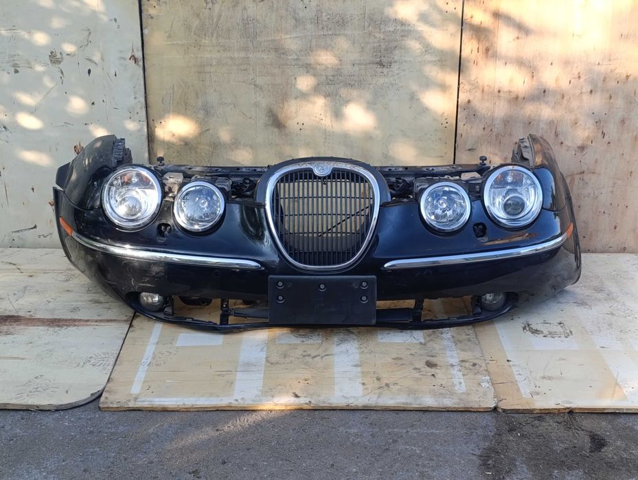 Ноускат морда Jaguar S-type X200 1й Рест 02-04г Xenon Ягуар S type