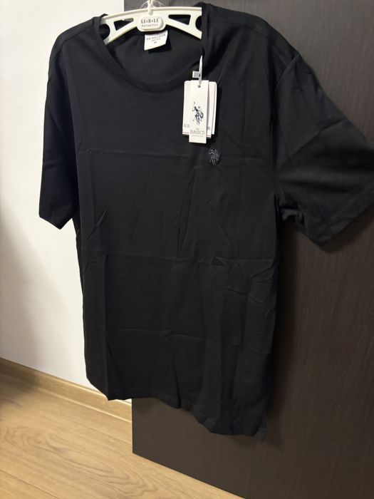 Tricou barbati U.S.Polo Assn.Marimea M,nou,nepurtat,culoarea neagra