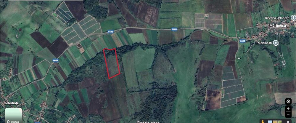 Teren 310x67m Martinești între Simeria (15km) și Orăștie (10km) Deva23
