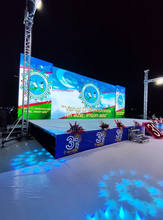 Аренда Шоу техники.  LED экран, Свет, Звук, Подиум.