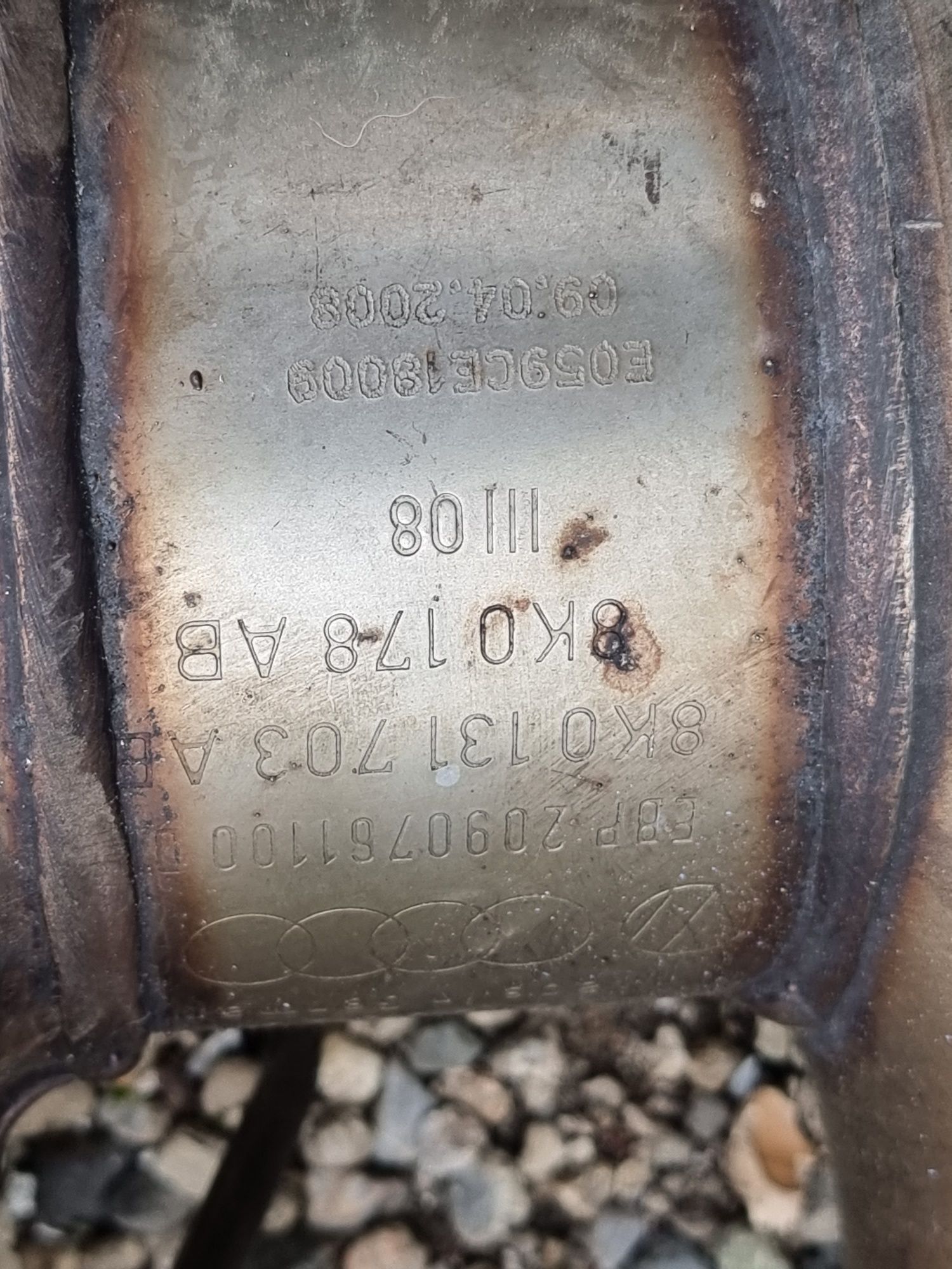 DPF с катализатор Audi 3.0tdi